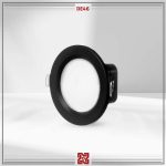 چراغ توکار ال ای دی LED آلتون مدل دنیز قطر 7.5 (بدنه مشکی) - DE46