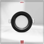 چراغ توکار ال ای دی LED آلتون مدل  دنیز قطر 6 (بدنه مشکی) -DE63 - Image 3