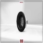 چراغ توکار ال ای دی LED آلتون مدل  نورا قطر 15 (بدنه مشکی) – زاویه 90 – DR22