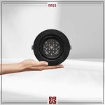 چراغ توکار ال ای دی LED آلتون مدل  نورا قطر 15 (بدنه مشکی) – زاویه 90 – DR22 - Image 2