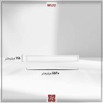 درنیکا WL22 - چراغ خطی توکار - عرض 5.5 - لومن 6000 - Image 4