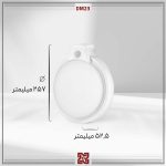 چراغ روکار ال ای دی LED آلتون مدل مروارید سنسورحرکتی ماکروویو -DM23 - Image 4