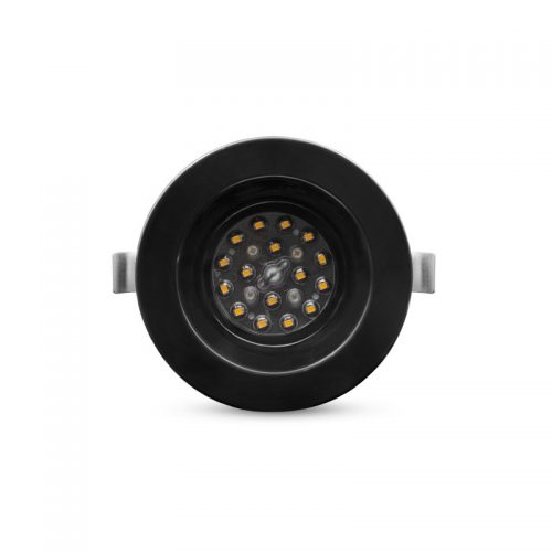 چراغ LED توکار نورا قطر 12 (بدنه مشکی) – زاویه 90 – DR32 - آلتون رای| فروشگاه اینترنتی آلتون - 2