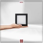 زمرد DZ52 - چراغ روشنایی توکار -  مربع 15*15 - بدنه مشکی - لومن 1200 - Image 2