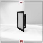 زمرد DZ63 - چراغ روشنایی توکار -  مربع 20*20 - بدنه مشکی - لومن 2000 - Image 4