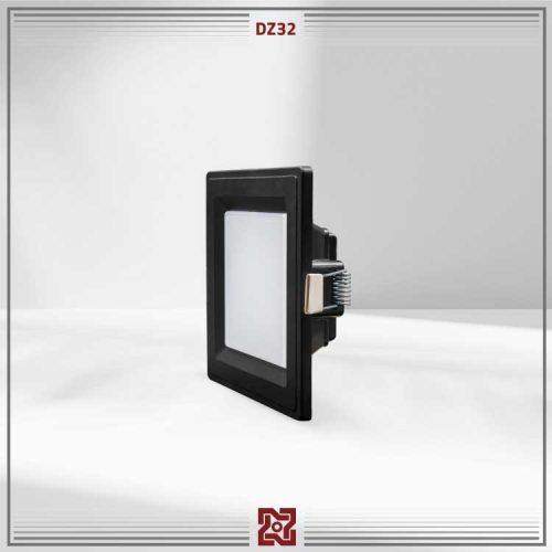 چراغ توکار ال ای دی LED آلتون مدل  زمرد 8 * 8 (بدنه مشکی)–DZ32 - Image 3