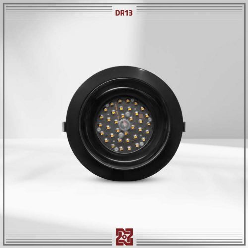 چراغ توکار ال ای دی LED آلتون مدل  نورا قطر 20 (بدنه مشکی) – زاویه 90و60 –DR13 - Image 3