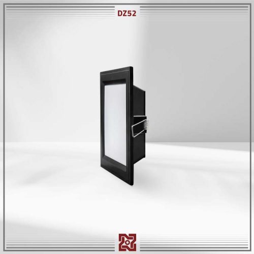چراغ توکار ال ای دی LED آلتون مدل  زمرد 15 * 15 (بدنه مشکی) –DZ52