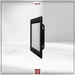زمرد DZ75 - چراغ روشنایی توکار -  مربع 30*30 - بدنه مشکی - لومن 3200