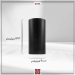 چراغ روکار LED استوانه ای شاینا رنگ مشکی - Image 2