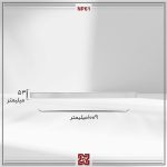 لیان NP61-W - چراغ خطی آویز  - عرض 5.5  - لومن 4000 - بدنه سفید - Image 2