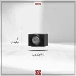 رومینا RM12 - چراغ مگنتی مکعب با رینگ - بدنه مشکی - Image 3