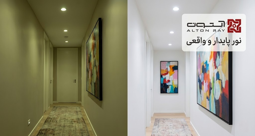 چرا نور چراغ‌های سقفی بعد از مدتی کم می‌شود یا تغییر رنگ می‌دهد؟ (راز زرد شدن LED) - آلتون | فروشگاه اینترنتی آلتون - 1